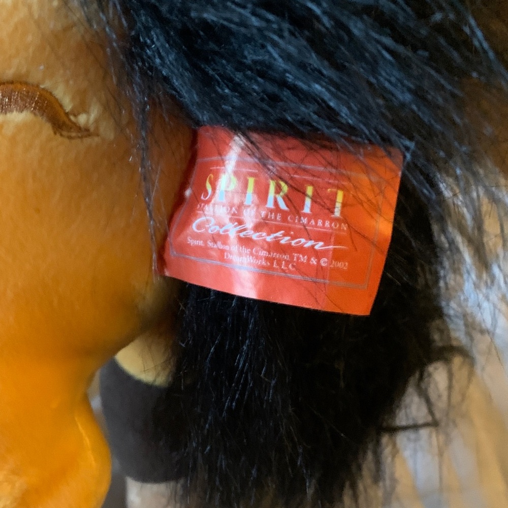 VTG 2002 dreamworks spirit horse  plush 21 inches - Picture 7 of 7